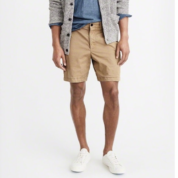 Abercrombie & Fitch Other - Abercrombie & Fitch 28 Button Fly Khaki Shorts